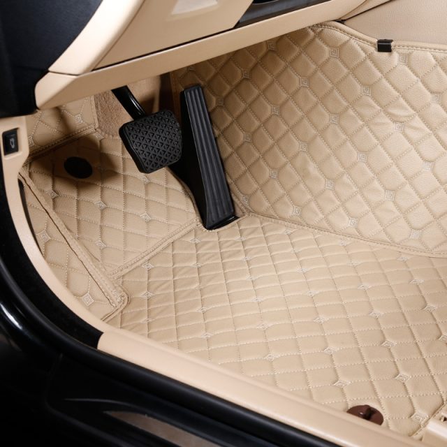 Leather 5D car mats wholesale (8)