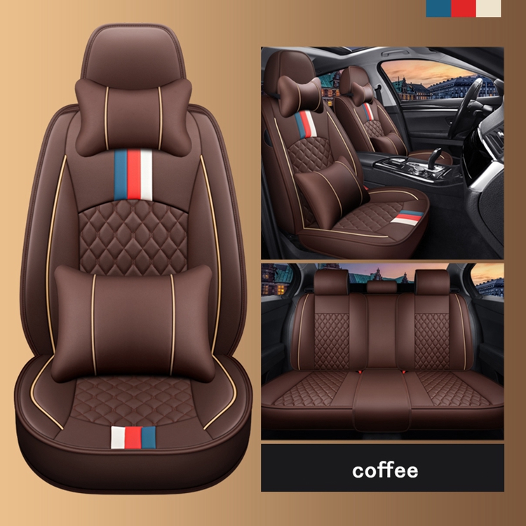 Leather Car Seat Cover Full Set