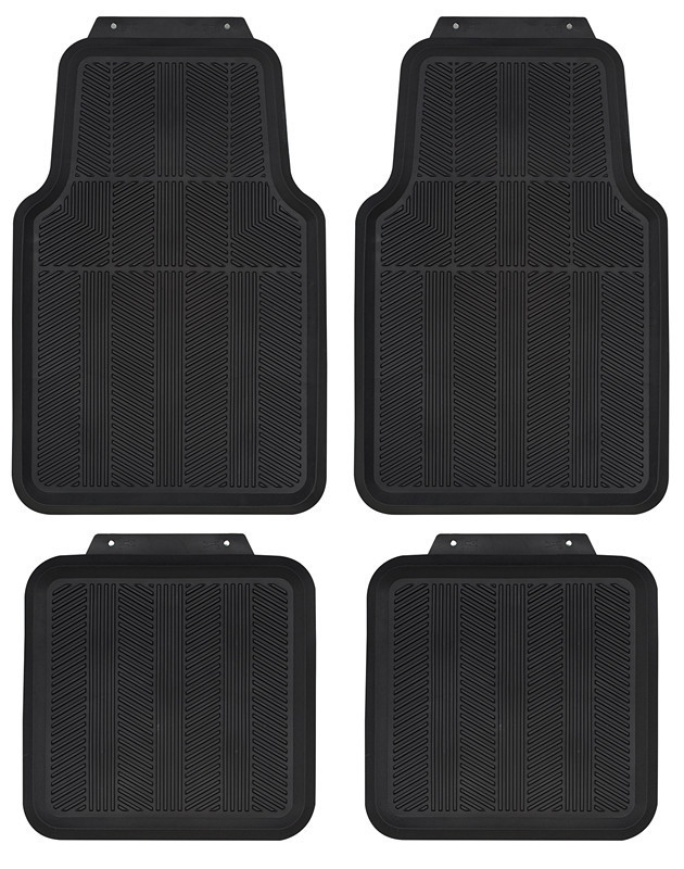 Rubber car floor mats