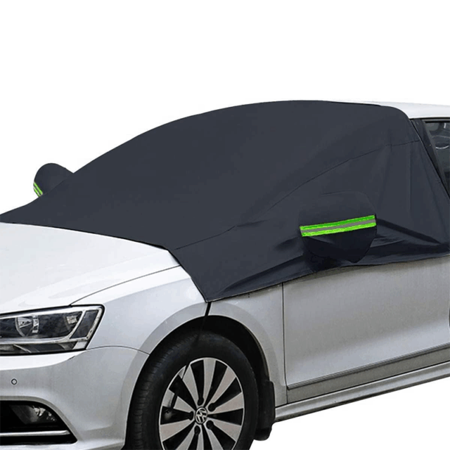 Universal Foldable Waterproof Car Sunshade Snow Cover with Custom Logo