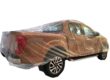 Clear Disposable Plastic Car Cover for Auto Body Protection