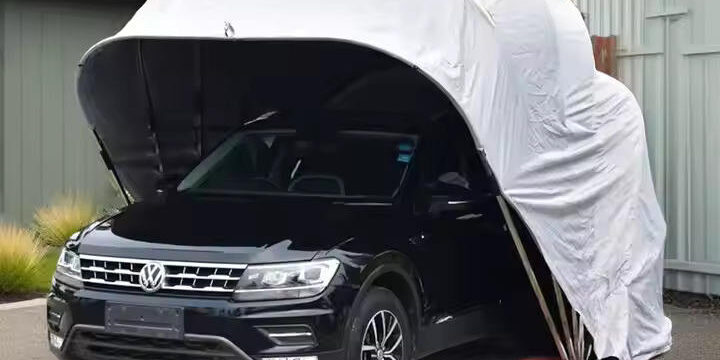 MEDIDO Custom Automatic Car Cover with Remote Control