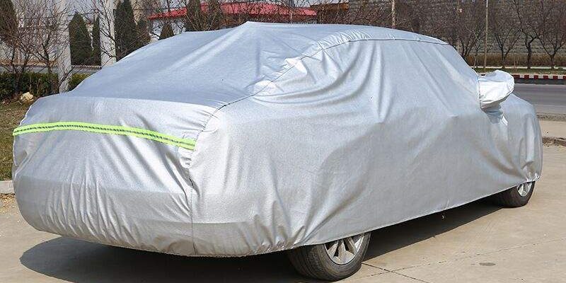 Heavy Duty Full Car Cover with Cotton Lining for SUV and Sedan