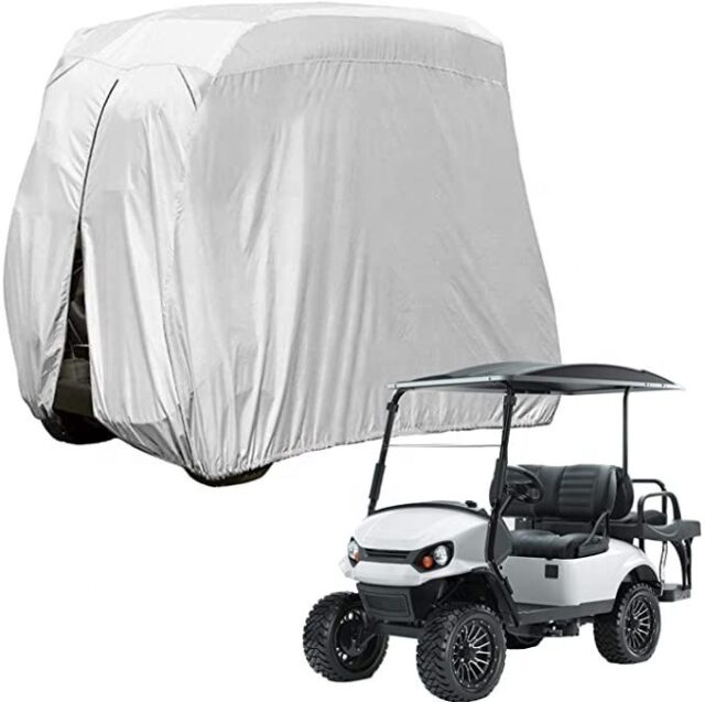 Waterproof Outdoor Golf Cart Cover for 2 and 4 Seat Models
