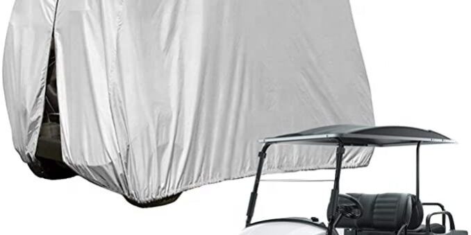 Waterproof Outdoor Golf Cart Cover for 2 and 4 Seat Models