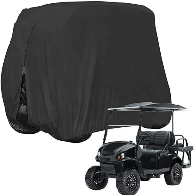 Waterproof Outdoor Golf Cart Cover for 2 and 4 Seat Models